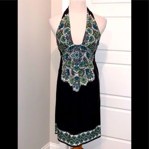 A. London stunning halter dress LIKE NEW